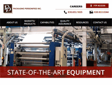 Tablet Screenshot of packagingpersonified.com